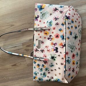 Nine West Multicolor Floral Tote Bag